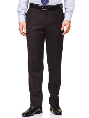 Italian Channel Men's Terry Rayon  Structured  Unstitched Suiting Fabric (Dark Wine)