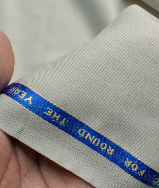 Raymond Men's 20% Wool  Structured  Unstitched Suiting Fabric (Pistachios Green)