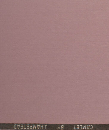 J.Hampstead Men's Terry Rayon  Solids  Unstitched Suiting Fabric (Petite Orchid Pink)