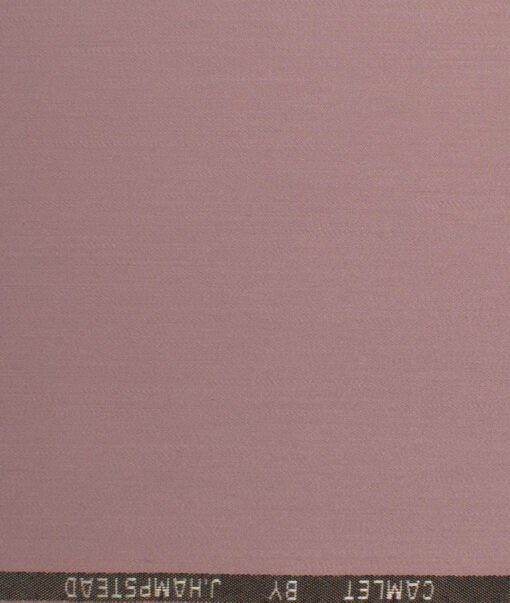 J.Hampstead Men's Terry Rayon  Solids  Unstitched Suiting Fabric (Petite Orchid Pink)