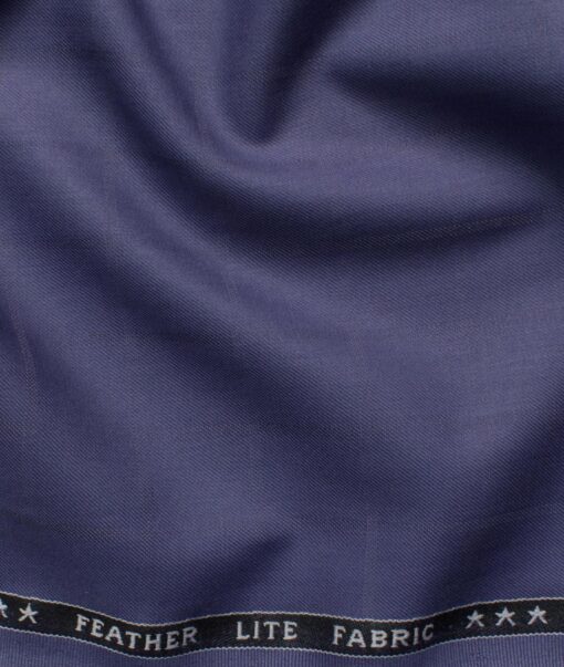 Raymond Men's Terry Rayon  Checks  Unstitched Suiting Fabric (Purple)
