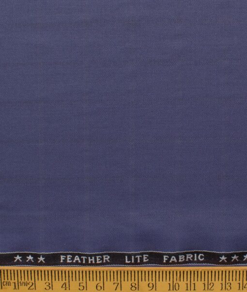 Raymond Men's Terry Rayon  Checks  Unstitched Suiting Fabric (Purple)