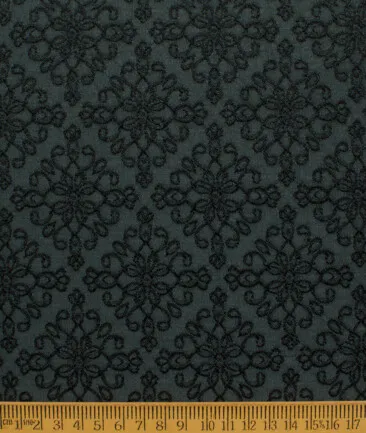 Blazer or Indowestern Ethnic Fabric (Dark Grey)