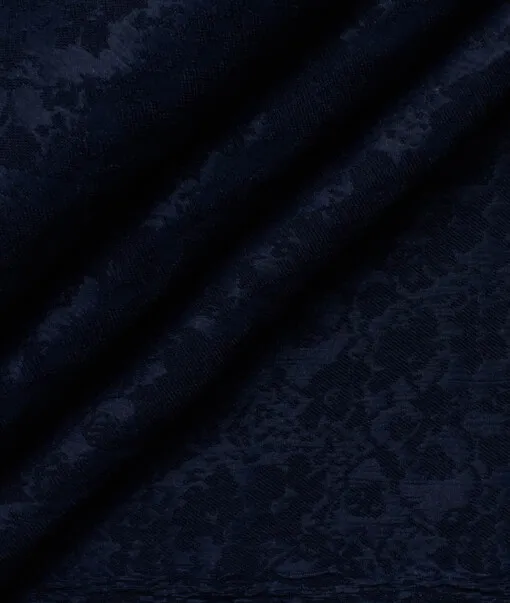 Blazer or Indowestern Ethnic Fabric (Dark Royal Blue)