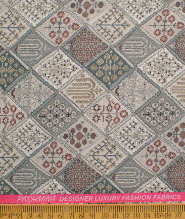 Blazer or Indowestern Ethnic Fabric (Cream)