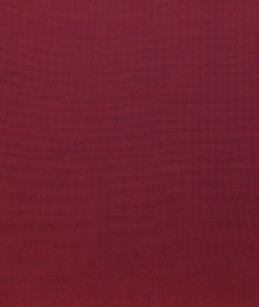 Montivora Men's Pure Cotton Structured  Unstitched Shirting Fabric (Red)