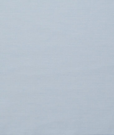 Montivora Men's Pure Cotton Solids  Unstitched Shirting Fabric (Very Light Sky Blue)