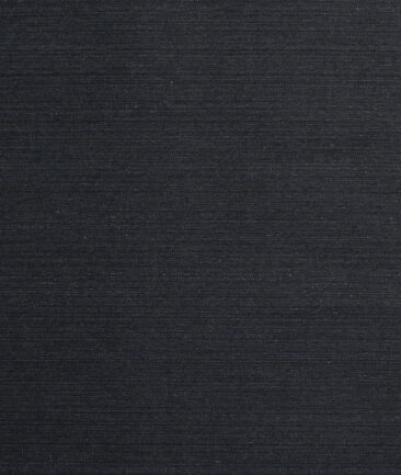 Arvind Men's Cotton Self Design  Unstitched Stretchable Denim Jeans Fabric (Carbon Black)