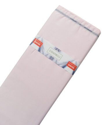 Raymond Men's 100% Cotton Solids  Unstitched Shirting Fabric (Crepe Pink) - Image 6