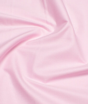 Arvind  Cotton Structured Shirting Fabric (Baby Pink)