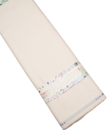 Arvind  Cotton Structured Shirting Fabric (Dairy Cream)