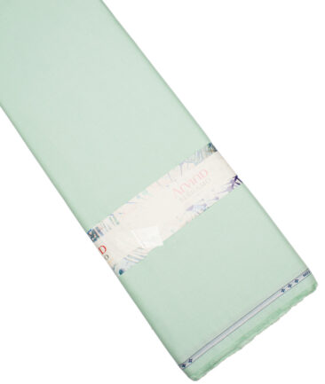 Arvind  Cotton Structured Shirting Fabric (Light Green)