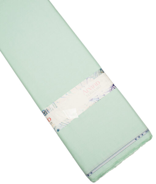 Arvind  Cotton Structured Shirting Fabric (Light Green)
