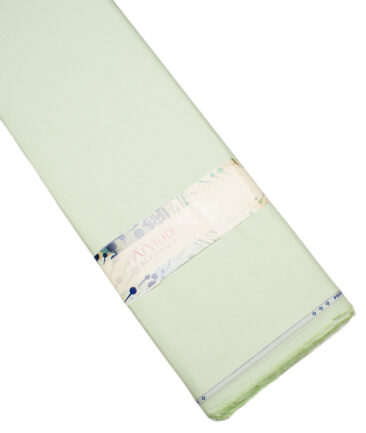 Arvind  Cotton Structured Shirting Fabric (Light Green)