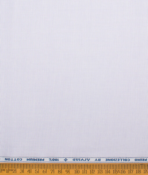 Arvind  Cotton Structured Shirting Fabric (Light Purple)