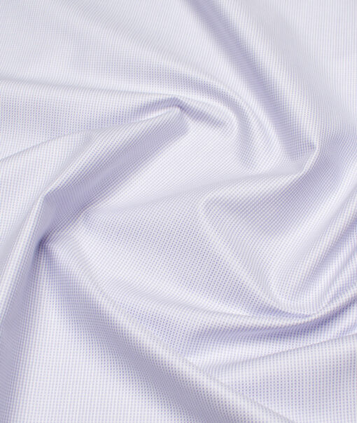 Arvind  Cotton Structured Shirting Fabric (Light Purple)