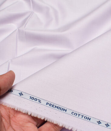 Arvind  Cotton Structured Shirting Fabric (Lavander Purple)
