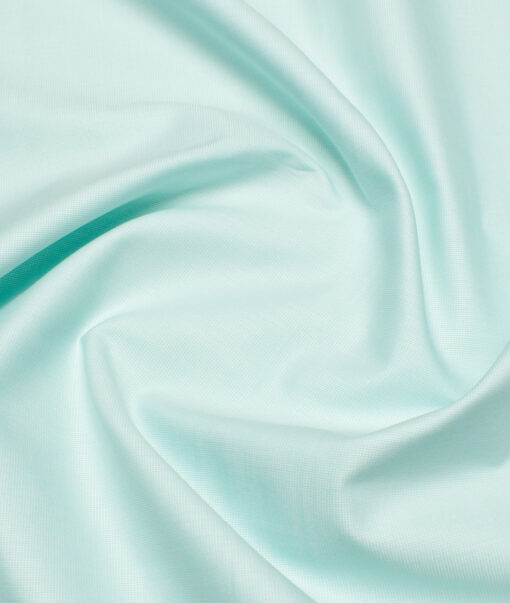 Arvind  Cotton Structured Shirting Fabric (Mint Green)