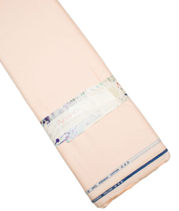 Arvind  Cotton Structured Shirting Fabric (Peach)
