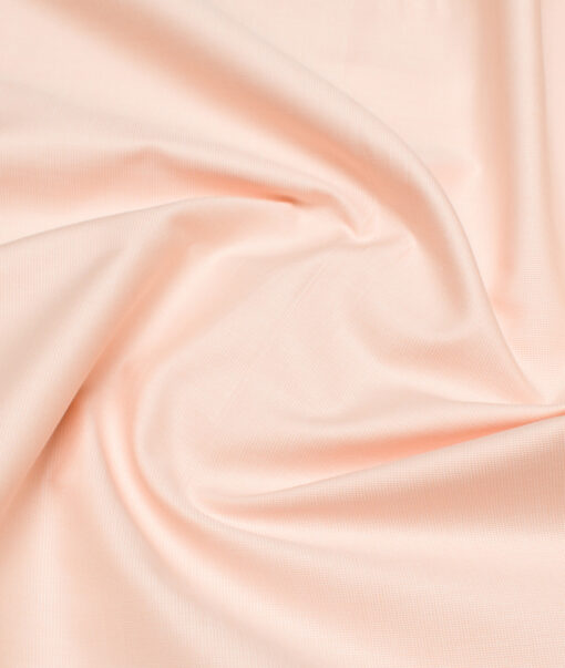 Arvind  Cotton Structured Shirting Fabric (Peach)