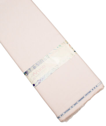 Arvind  Cotton Structured Shirting Fabric (Peach)