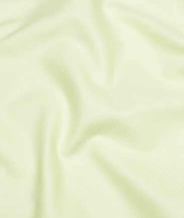 Arvind  Cotton Structured Shirting Fabric (Pear Green)