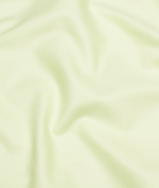 Arvind  Cotton Structured Shirting Fabric (Pear Green)
