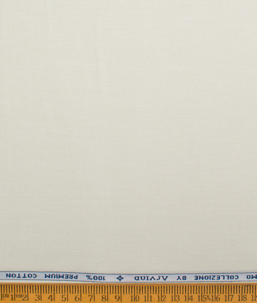 Arvind  Cotton Structured Shirting Fabric (Pistachios Green)