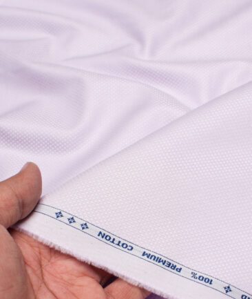 Arvind  Cotton Structured Shirting Fabric (Purple)