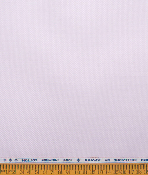 Arvind  Cotton Structured Shirting Fabric (Purple)