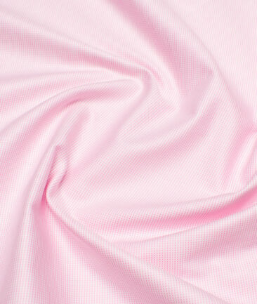 Arvind  Cotton Structured Shirting Fabric (Rose Pink)