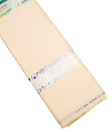Arvind  Cotton Structured Shirting Fabric (Yellow)