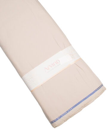 Arvind  Cotton Corduroy Striped  Shirting Fabric (Dairy Cream)