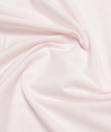 Arvind  Cotton Corduroy Striped  Shirting Fabric (Light Pink)