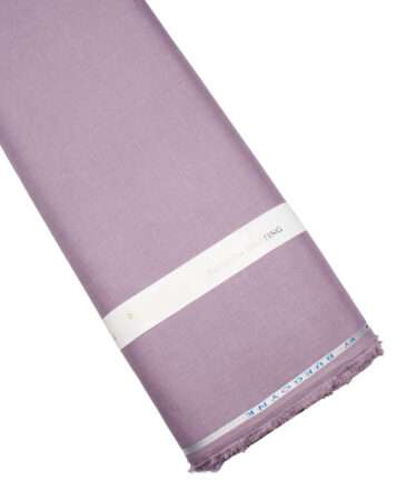 Burgoyne 60 LEA Irish Linen Solids Shirt or Kurta Fabric (Rum Purple)