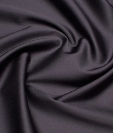 Luhtai  Cotton Solids Shirting Fabric (Dark Grey)
