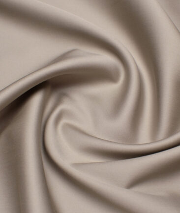 Luhtai  Cotton Solids Shirting Fabric (Soft Amber Brown)