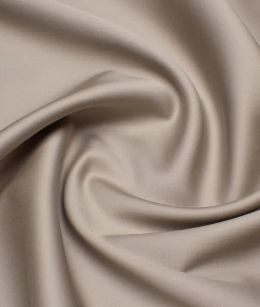 Luhtai  Cotton Solids Shirting Fabric (Soft Amber Brown)
