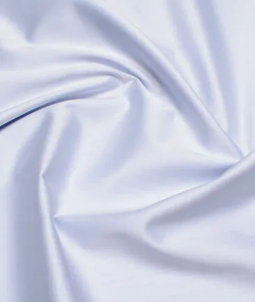 Tessitura Monti 2 Ply 70's Giza Cotton Solids Shirting Fabric (Sky Blue)