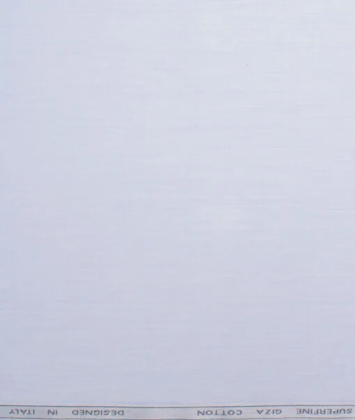 Tessitura Monti 2 Ply 70's Giza Cotton Solids Shirting Fabric (Sky Blue)