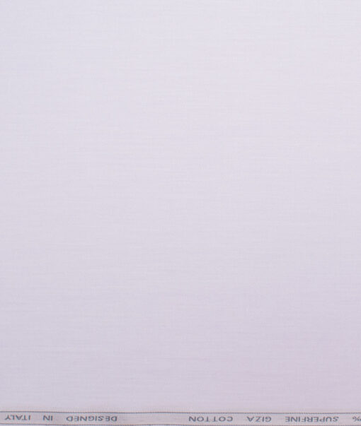 Tessitura Monti 2 Ply 70's Giza Cotton Solids Shirting Fabric (Lavander Purple)