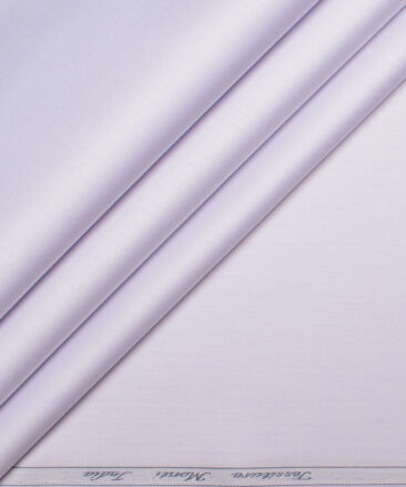 Tessitura Monti 2 Ply 70's Giza Cotton Solids Shirting Fabric (Lavander Purple)