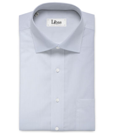 Tessitura Monti 2 Ply 140's Supima Cotton Solids Shirting Fabric (Sky Blue)
