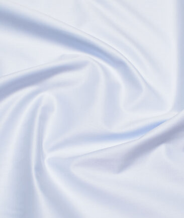 Tessitura Monti 2 Ply 140's Supima Cotton Solids Shirting Fabric (Sky Blue)