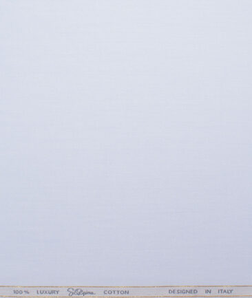 Tessitura Monti 2 Ply 140's Supima Cotton Solids Shirting Fabric (Sky Blue)