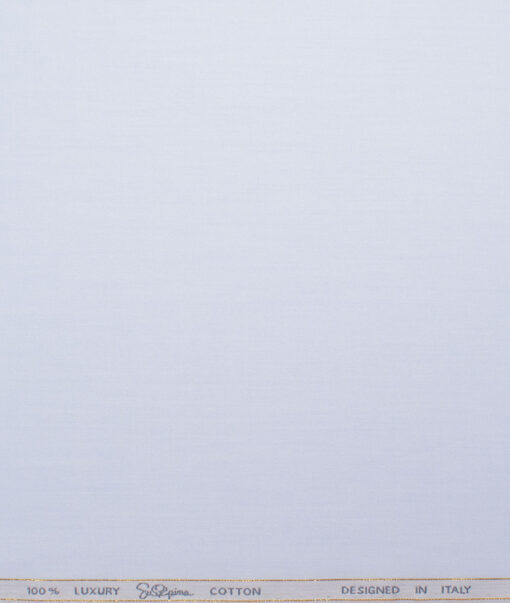 Tessitura Monti 2 Ply 140's Supima Cotton Solids Shirting Fabric (Sky Blue)
