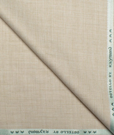 Raymond  Self Design Poly Viscose Suiting Fabric (Beige)