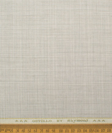 Raymond  Self Design Poly Viscose Suiting Fabric (Pistachios Grey)