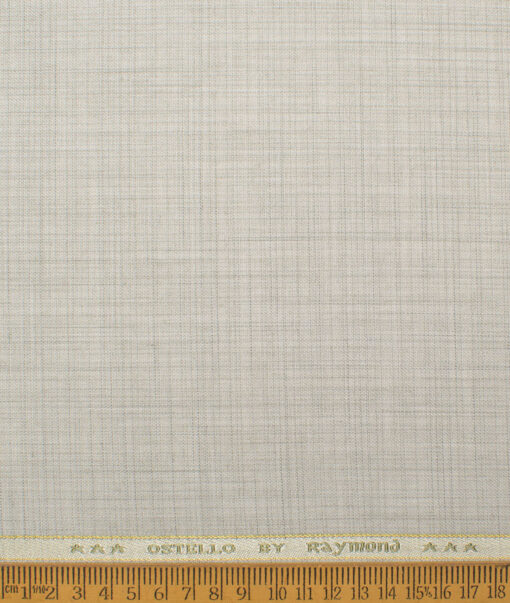 Raymond  Self Design Poly Viscose Suiting Fabric (Pistachios Grey)