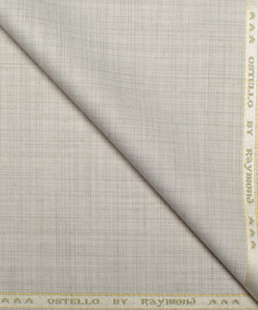 Raymond  Self Design Poly Viscose Suiting Fabric (Pistachios Grey)